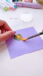 Acrylic Painting for Beginners #art #painting | Mukta easy drawing