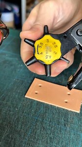 12K views · 82 reactions | Crafting a Mini License Plate Keychain #asmr #leathercraft #keychain | Torross Leather Craft | Facebook