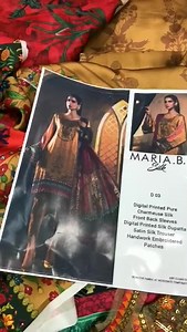 *MARIA•B Digital Printed SILK COLLECTION* *Pakistani Master Replica...