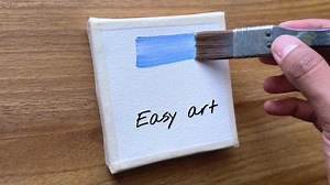 Pink flower field acrylic painting full tutorial 🌸🌸 | Vinee Painting