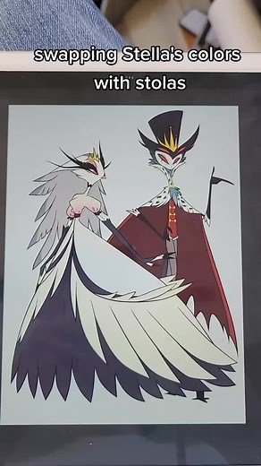 Color Swapping Obsession in Helluva Boss Fanart