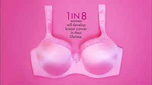 22K views · 307 reactions | One in eight women will develop breast cancer in their lifetime. But with amazing treatment advancements thanks to organizations like The Breast Cancer Research Foundation, we can #BeTheEnd together. Learn more at www.bcrfcure.org. | Playtex | Facebook