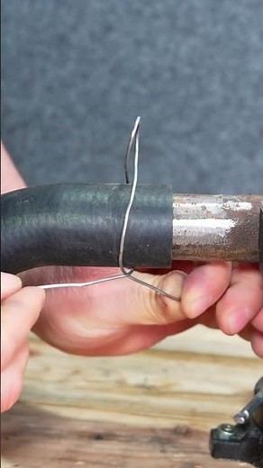 Strongest DIY Wire Clamp Hack! #shorts #diy #lifehacks
