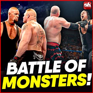7.8K views · 433 reactions | Even gigantic #WWE Superstars can deliver classic matches! #BrockLesnar #TheUndertaker | Sportskeeda Wrestling | Facebook