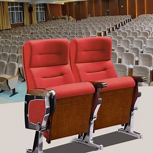 [Hot Item] Cheap Price Cinema Furniture 2 Seater Folding Movie Theater Auditorium Seating Chair