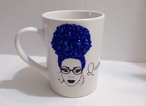 Grace"- Queen Bling Coffee Mug Purple Passion, Personalized Mugs, Custom Mugs, Birthday Gifts, Gift for Her, Bling Mugs, Coffee Mugs - Etsy