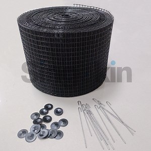 [Hot Item] 6'' 8'' Black PVC Coated Bird Proofing Wire Mesh Protection Solar Panel Bird Welded Mesh