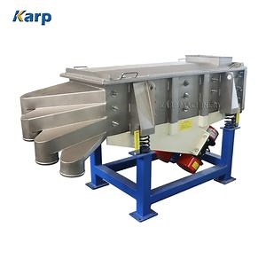 [Hot Item] 3 Decks Linear Vibrating Screen Kaolin Separator Refractory Sifter Machine