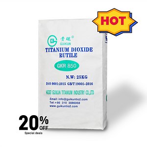 [Hot Item] Gkr850 Rutile/Anatase Industrial Grade Titanium Dioxide TiO2 Price