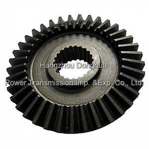 [Hot Item] ISO 9001 Bevel Gears, Straight Teeth Bevel Gear with Spline