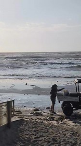 Rise and Shine ☀️🌊 Beach is looking a little messy and wet this morning from that storm passing through early this morning ⛈️🌧️ Unless you want to drive through water you don't want to drive on the beach! I hope everyone had a great weekend! I'll be sharing more from yesterday's turtle nesting soon 💚 Have a great Tuesday!! | Padre Island Madre