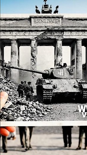 Berlin 1945 vs Today: The Story of the Brandenburg Gate