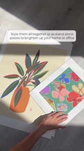 Society6 The Red Wolf Woman Color 9 Art Print, 18" x 24"