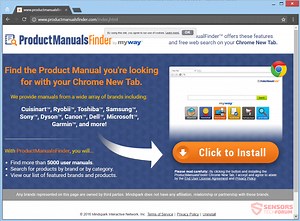 ProductManualsFinder.com Redirect Removal