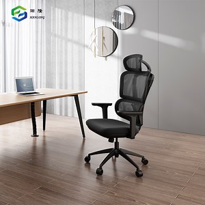 [Hot Item] Foshan Furniture Black Mesh Computer Chair Revolving Ergonomic Executive Chair