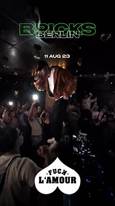 Berlin Takeover Frankfurts most wanted Hip Hop Party Fuck L’Amour is back in Berlin again | BRICKS Berlin