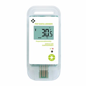 [Hot Item] Yxup-20d Build-in USB Interface IP55 Protection Class Pdf Data Logger Temperature and Humidity Recorder