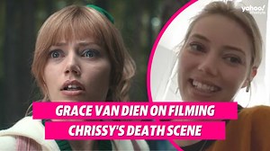 Stranger things star #GraceVanDien on how 'brutal' Chrissy Cunningham's death scene was and how 'creepy' it was to film. | Yahoo Lifestyle Australia | Facebook