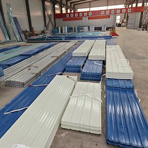 [Hot Item] Roofing and Cladding Materials GRP FRP Ribbed Sheets Corrugated Sheet