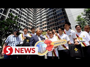Basketball team rewarded with new apartment for winning NS Matrix Agong Cup