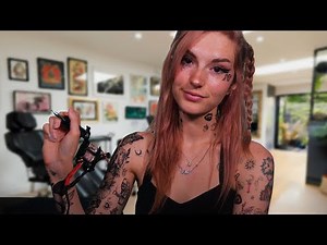 [ASMR] Tattooing You! 💉 Tattoo Shop Roleplay