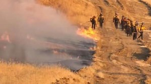 Sites Fire in Colusa County: Northeast side of blaze causes trouble for fire crews