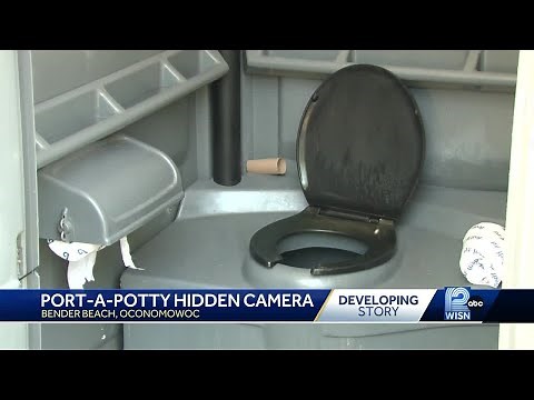Porta Potty Hidden Camera