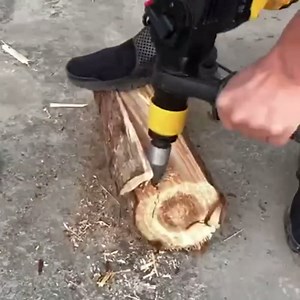 Splitting Wood Cone Drill Bit, Heavy Duty Drill Screw Cone Driver-Log Splitter Screw Cone Kindling Firewood Splitter for Household Electric Drill (32/42mm, Drill Bit Set) (32mm)