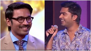 Simbu Shares His Friendly Relationship With Dhanush In South Awards Show | SIIMA