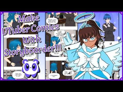 Let's Make VTuber Comics With Storyboarder!!! (Early Access Showcase)