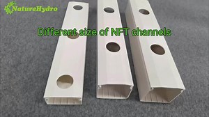 Vertical Hydroponic NFT Channels PVC Channel Planting System