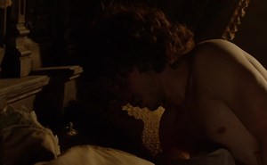 Gina McKee Breasts Scene in The Borgias