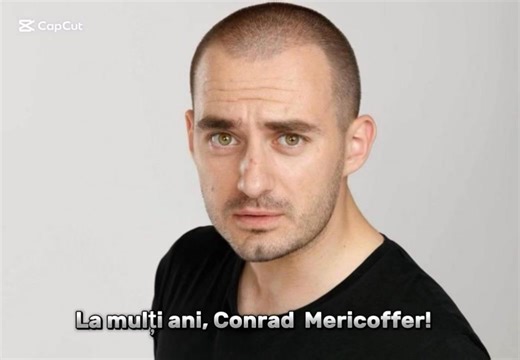 La mulți ani, Conrad Mericoffer! ✨ | Teatrul Naţional "I. L. Caragiale" Bucureşti