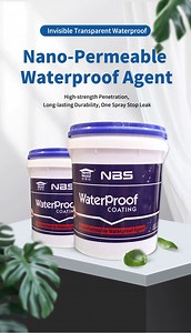 [Hot Item] Nbs Nano inﬁ Ltration Waterproof Agent for Waterproofing on Base of Brick, Earth, Cement, Marble, Granite, Limestone, Sandstone, Terrazzo, Gypsum, Plaster
