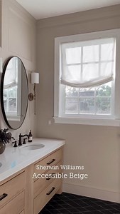 12K views · 87 reactions | The Best Greige Paint? Tried & True Favorite! Accessible Beige has been the perfect choice for doors, trim, and rooms in this home for six years—no regrets! If you’re searching for the perfect greige, check out a detailed review comparing 15 of the most popular shades with real-life photos. #homedecor #interiordesign #greige #paintcolors #homeinspiration Credits: @jennasuedesign | ClockCanvas | Facebook