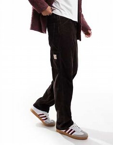 Levi's - Workwear 568 - Jean charpentier droit coupe ample - Marron | ASOS