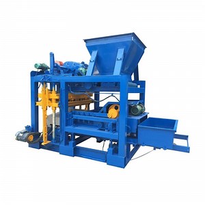 [Hot Item] Qt4-25 Semi Automatic Solid Block Making Plant Interlocking Brick Forming Plant