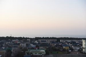 ちょっと霞んでる