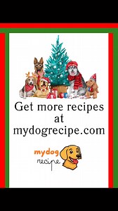 8.7K views · 59 reactions | Making Christmas treats for your dog has never been this fun. Simple, healthy, and festive recipes your pup will love. Save this for holiday baking. | Homemade Dog Food Recipes | Facebook