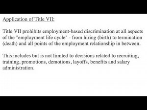 Title VII
