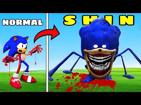 Upgrading Sonic To SHIN SONIC In GTA 5!