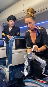 5K views · 123 reactions | Flight attendant finds package on plane  | Randy & Mandy and Friends | Facebook