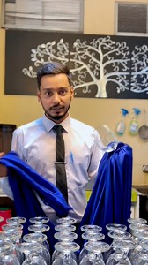 How do you wipe glass #mjunayed1996 #foryouシ #hotellife #hotel #restauranthours | Muhammad Junayed Ahmad