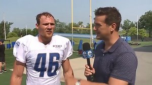 86K views · 2.5K reactions | INTERVIEW: Lions rookie linebacker Jack Campbell talked about his first week of training camp. The Iowa first-rounder said he dreamed of being in the NFL since he was a kid, wants to earn everything in Detroit, and has grown to really admire Chris Spielman. | Brad Galli WXYZ | Facebook