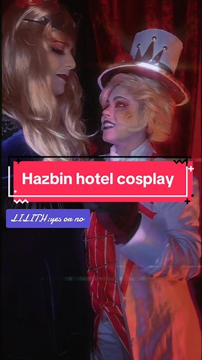 Romantic Hazbin Hotel Cosplay with Lucifer and Lilith
