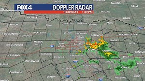 12K views · 66 reactions | 130PM: A cluster of storms over the western half of our viewing area will continues to move NW. Additional isolated showers and storms will be possible for the rest of this afternoon. | FOX 4 Weather | Facebook