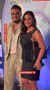 Saqib Ayub Spotted Amazon MX Player Series First Copy Premier Screening #shortsfeed #viral #shorts | Newstainment Network