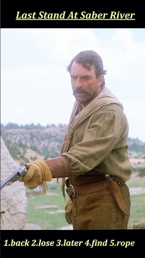 Last Stand at Saber River (1997) | Tom Selleck Ambushed — Two Brothers Attack but Get Taken Down!