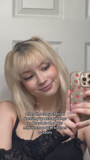 ‘k’ on Instagram: "forgot to post some of my Halloween content on here oopsie… but I completely forgot that misa amane has bangs until right before I had to leave for a Halloween party so I had to make do with what I had HAHAH I don’t think it turned out too bad!"