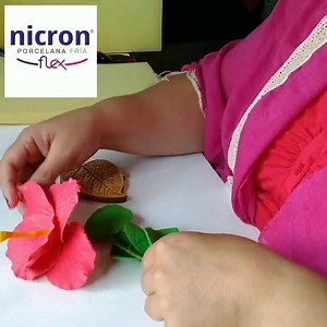 309K views · 1.6K reactions |  Compartimos este hermoso tutorial de Verónica Alzogaray Porcelana Fría  . . Rosa china en porcelana flexible .  Fulgores de Laboratorio Fleibor SRL generando un efecto de Flores reales . . ¡¡Le ponemos color a tu vida!! | Laboratorio Fleibor SRL | Facebook